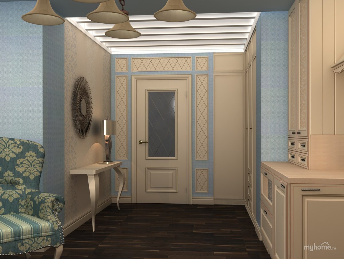 Обои компаньоны для прихожей