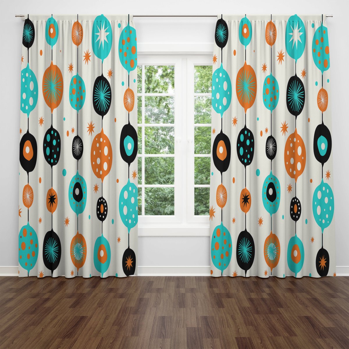 Шторы ретро стиль