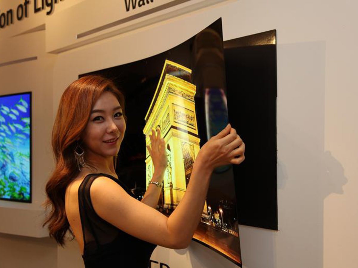 Телевизор-обои LG OLED W