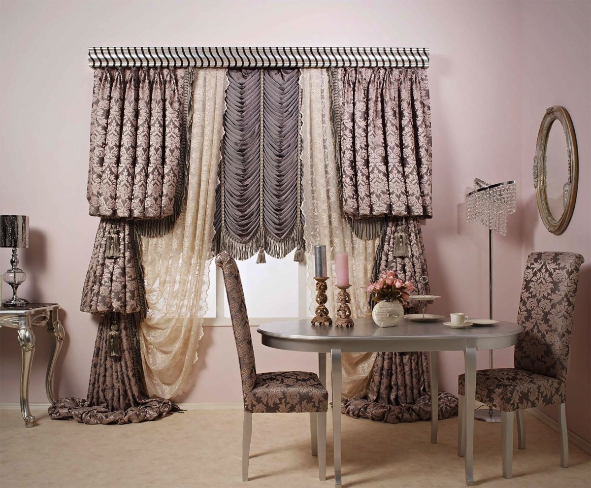 Шторы ретро стиль