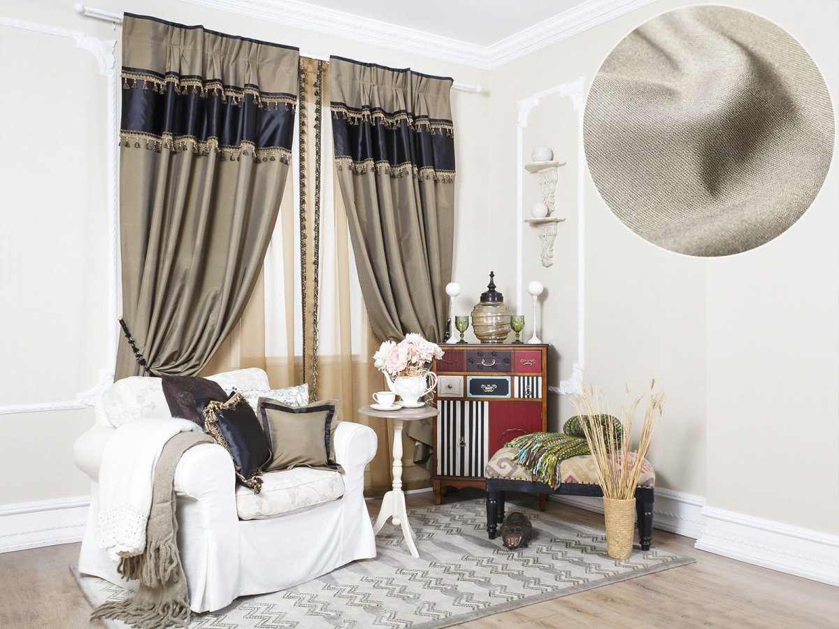 Портьера фон для портрета