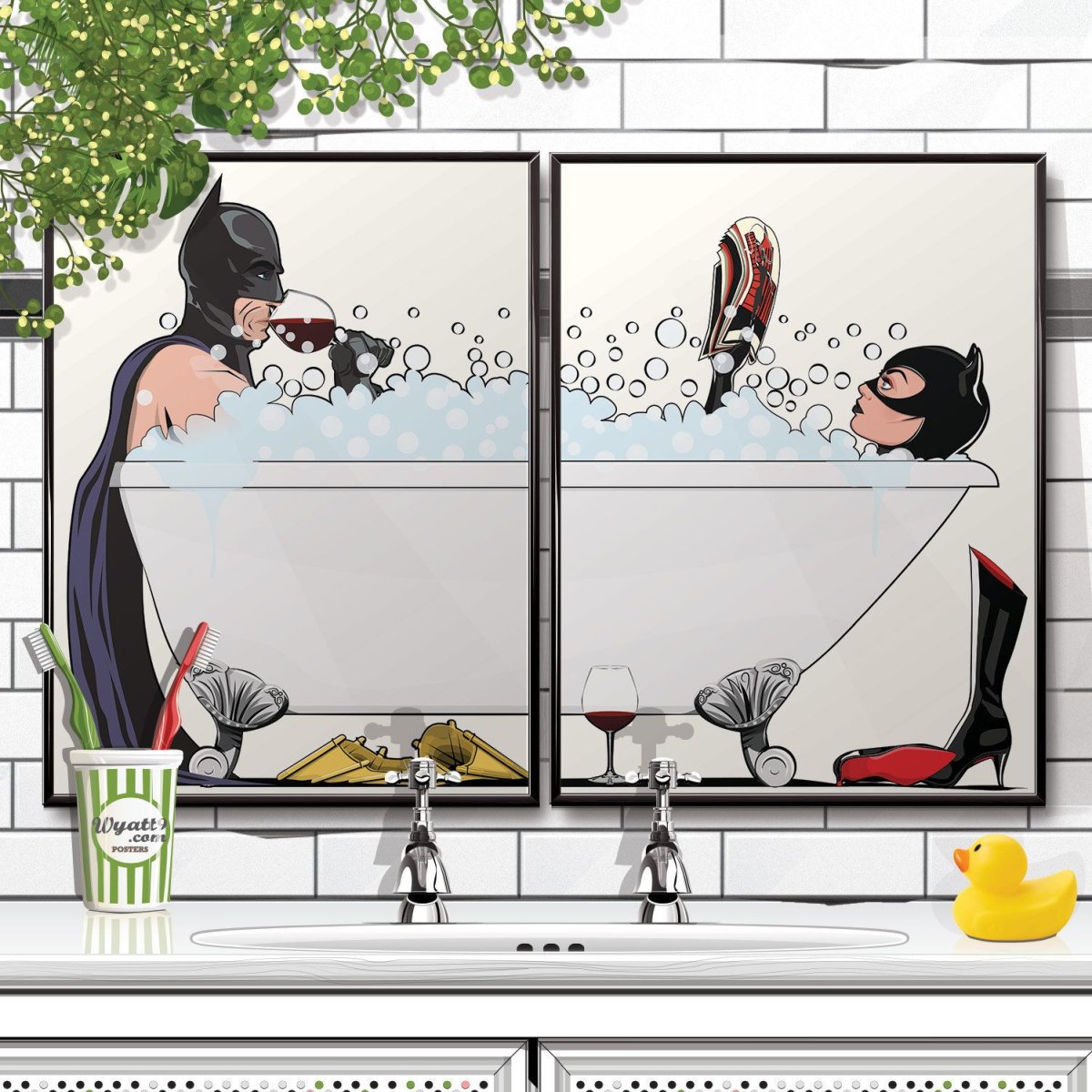 Комната обклеенная плакатами