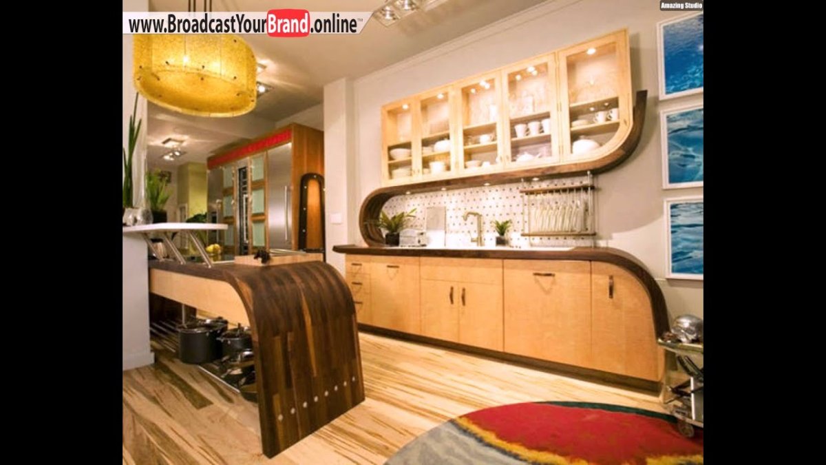 Креативный интерьер кухни