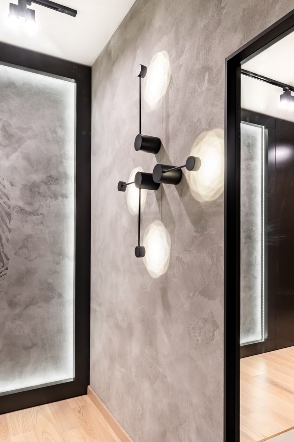 Венецианская штукатурка в коридоре