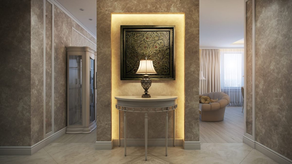 Венецианская штукатурка и молдинги