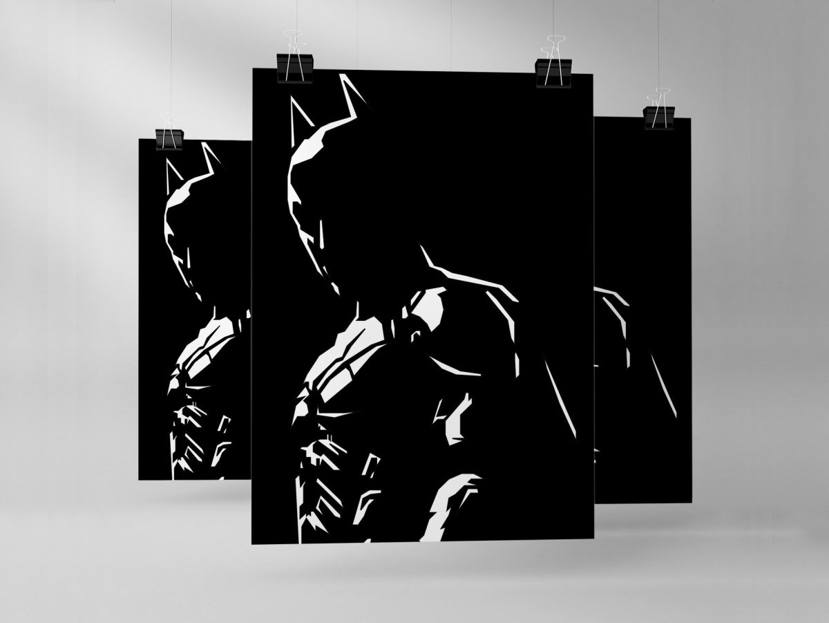 Постер "черно-белое"