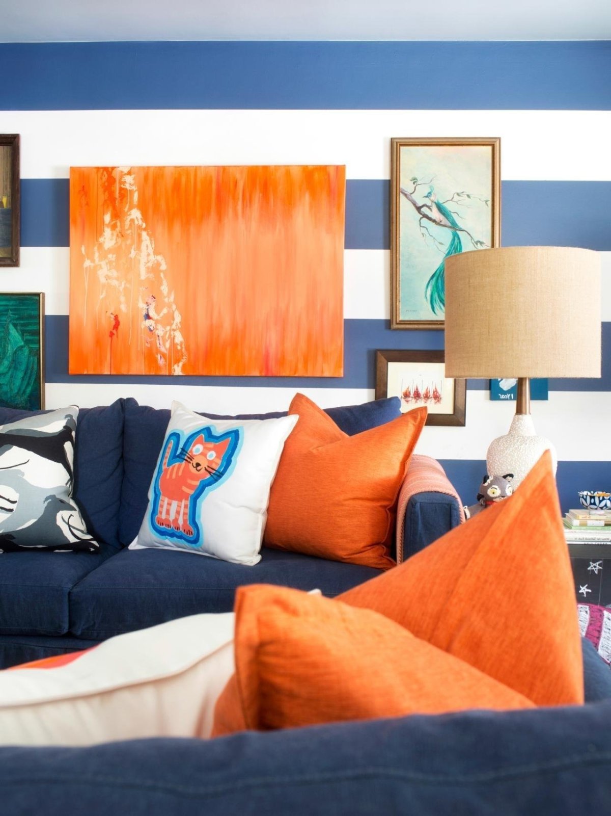 Терракотовый цвет в интерьере