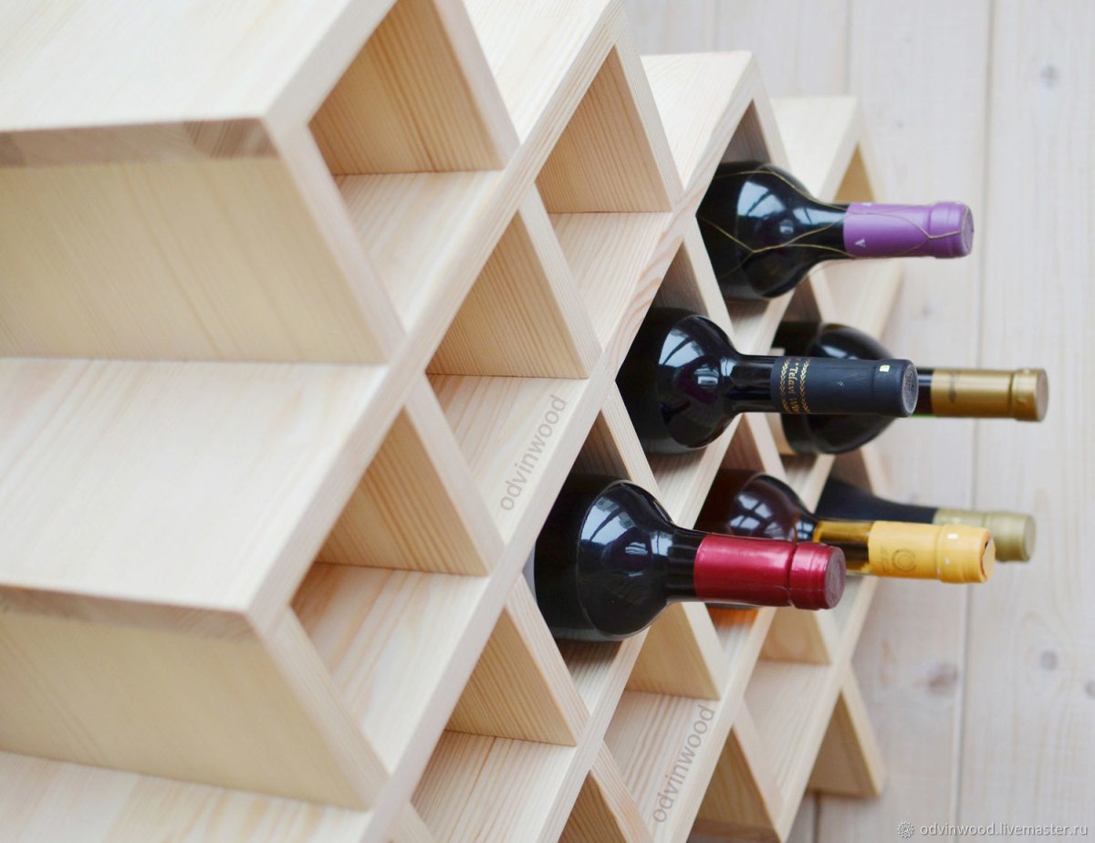 Винная полка подвесная