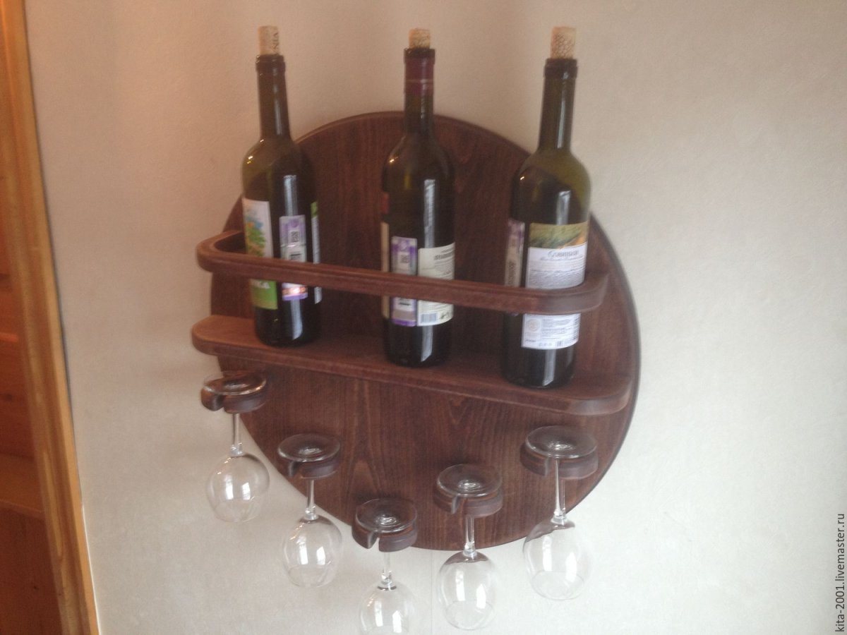 Полка для вина