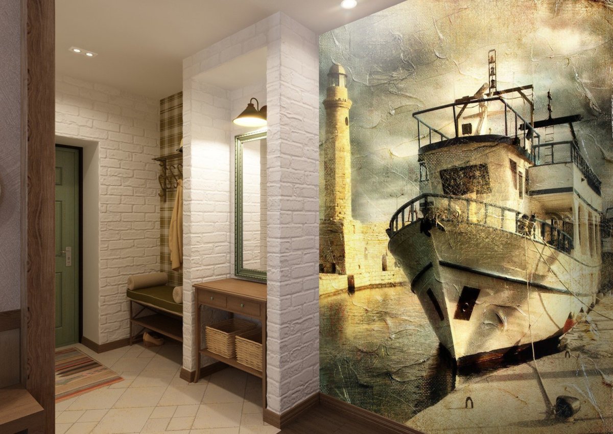 Прихожая из фанеры