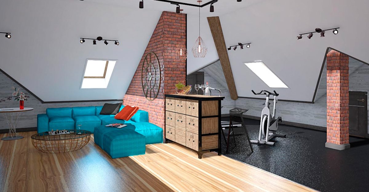 Игровая комната в морском стиле