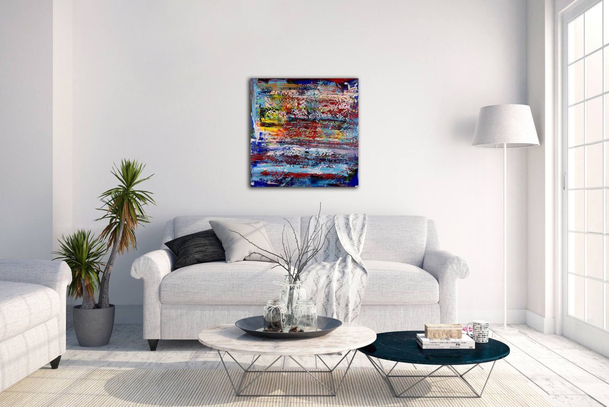 Монохромные картины маслом для интерьера