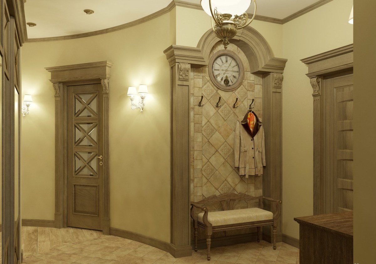 Прихожая с сидушкой