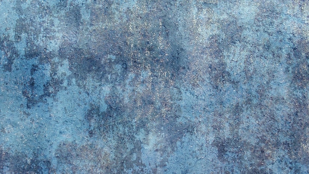 Фактурная штукатурка голубая