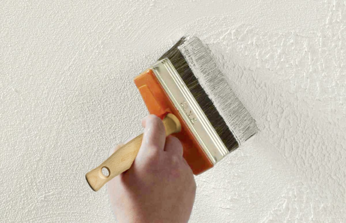 Декорирование стен шпаклевкой