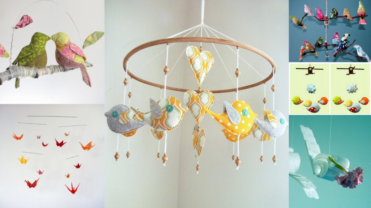 Весенний мобиль птиц