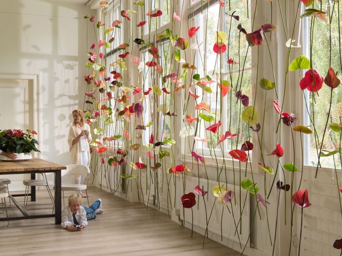 Декор из бабочек