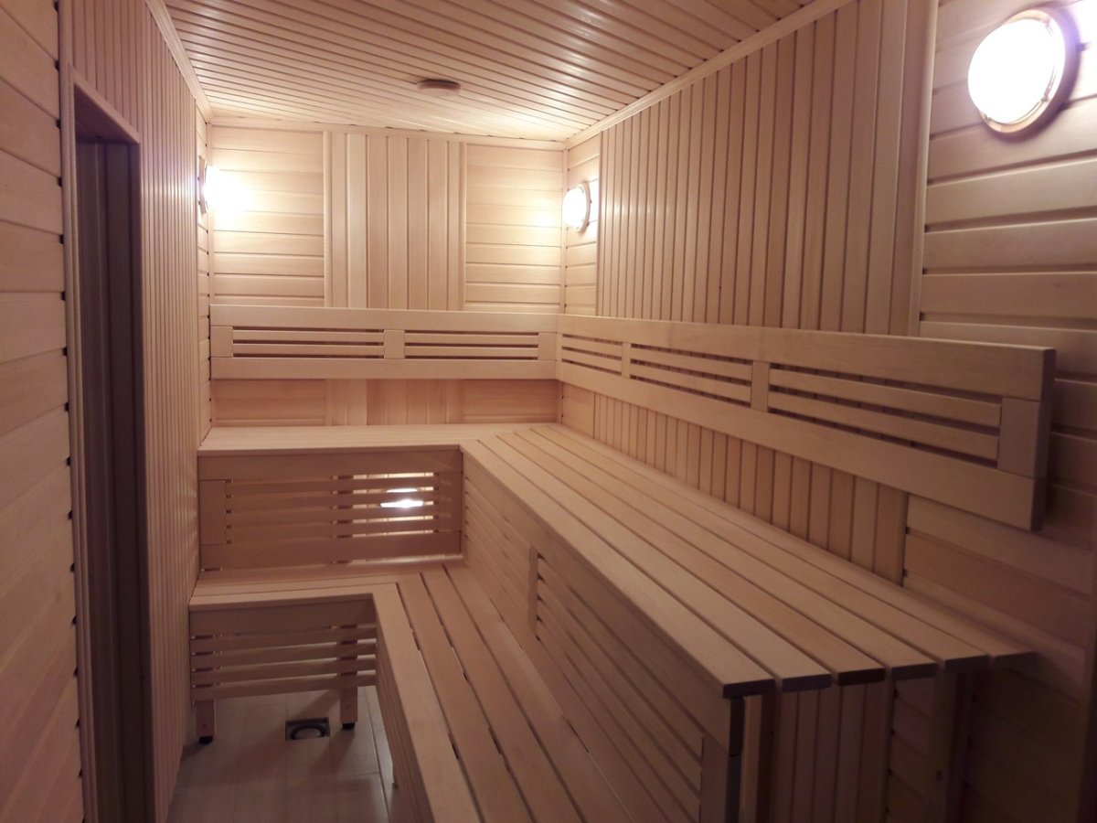 Внутренняя отделка бани сауны