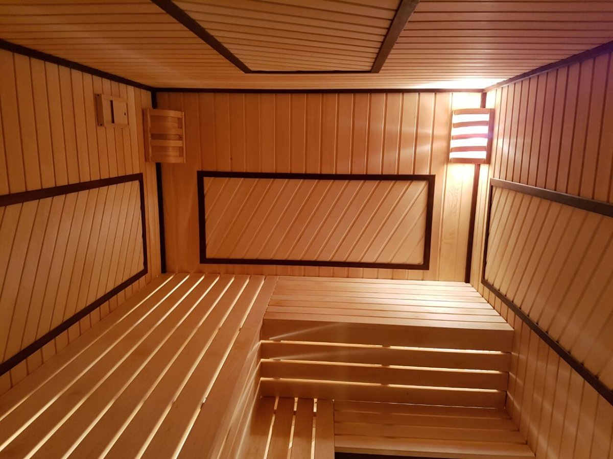 Отделка парной в бане