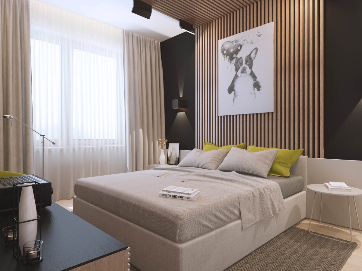 Спальня для молодой пары