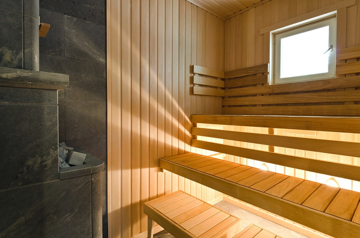 Отделка парной в бане