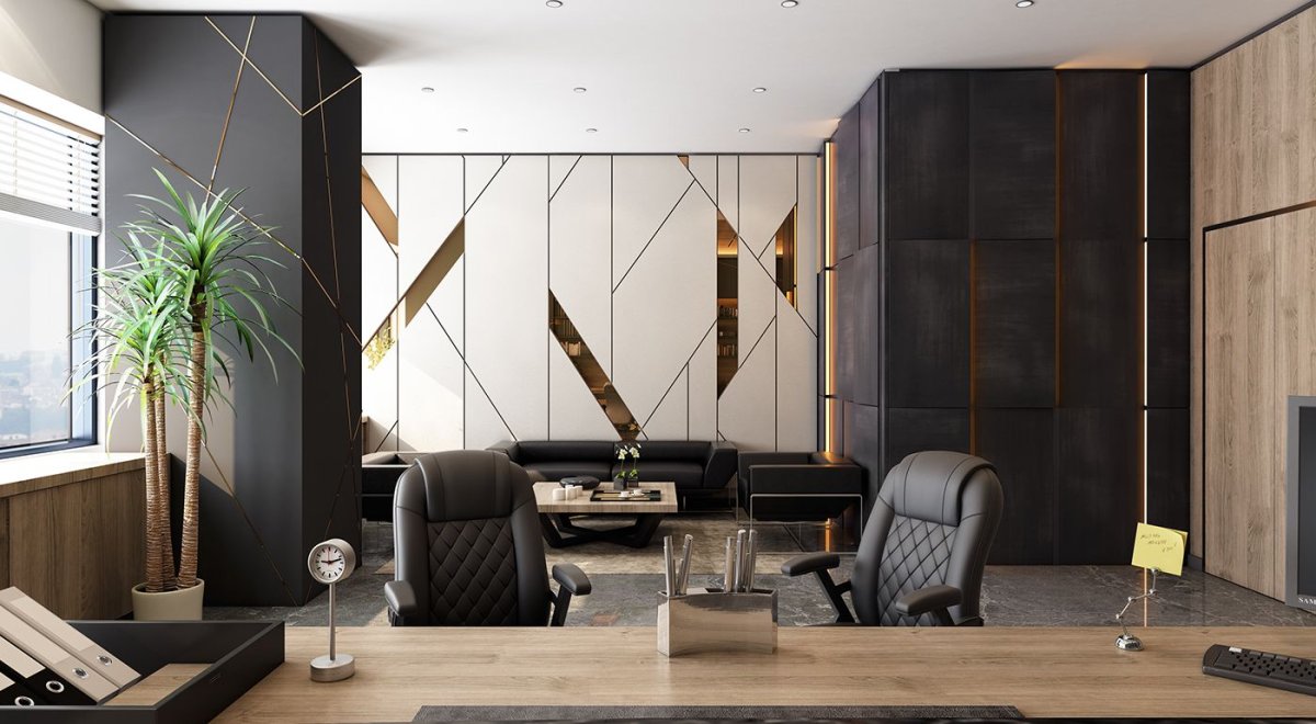 Офис в стиле Контемпорари