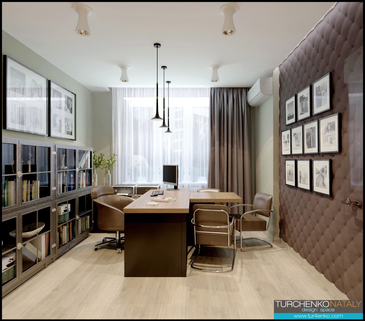 Элитные офисы интерьер