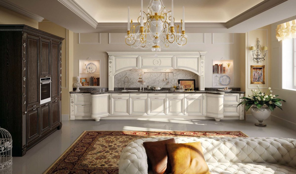 Элитные шикарные кухни
