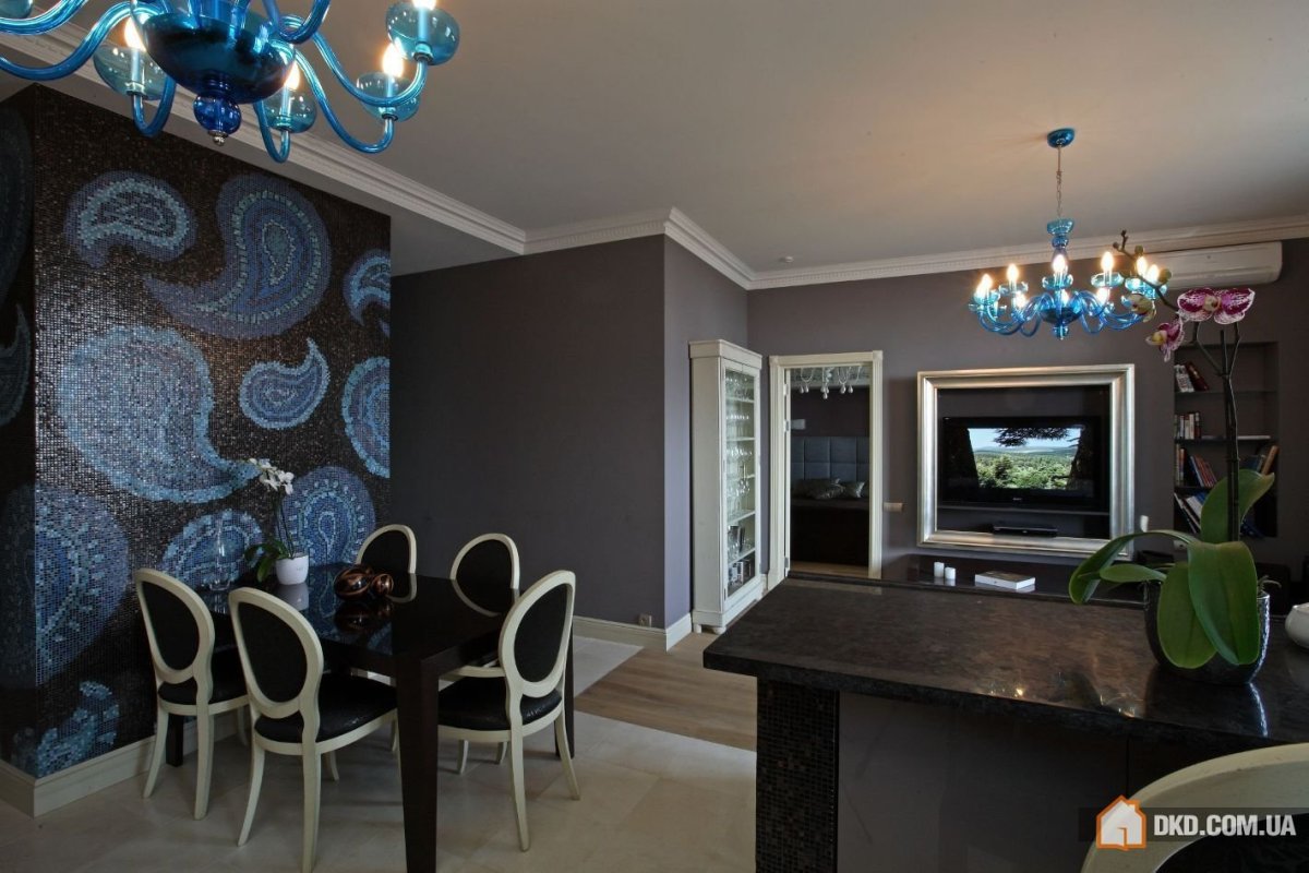 Бирюзовый потолок