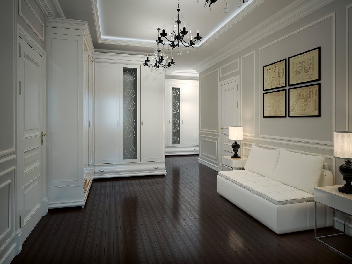 Плинтус напольный ПРОФИПЛАСТ скрытого монтажа