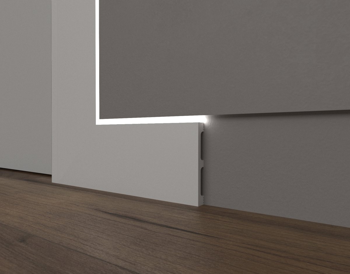 Плинтус скрытого монтажа