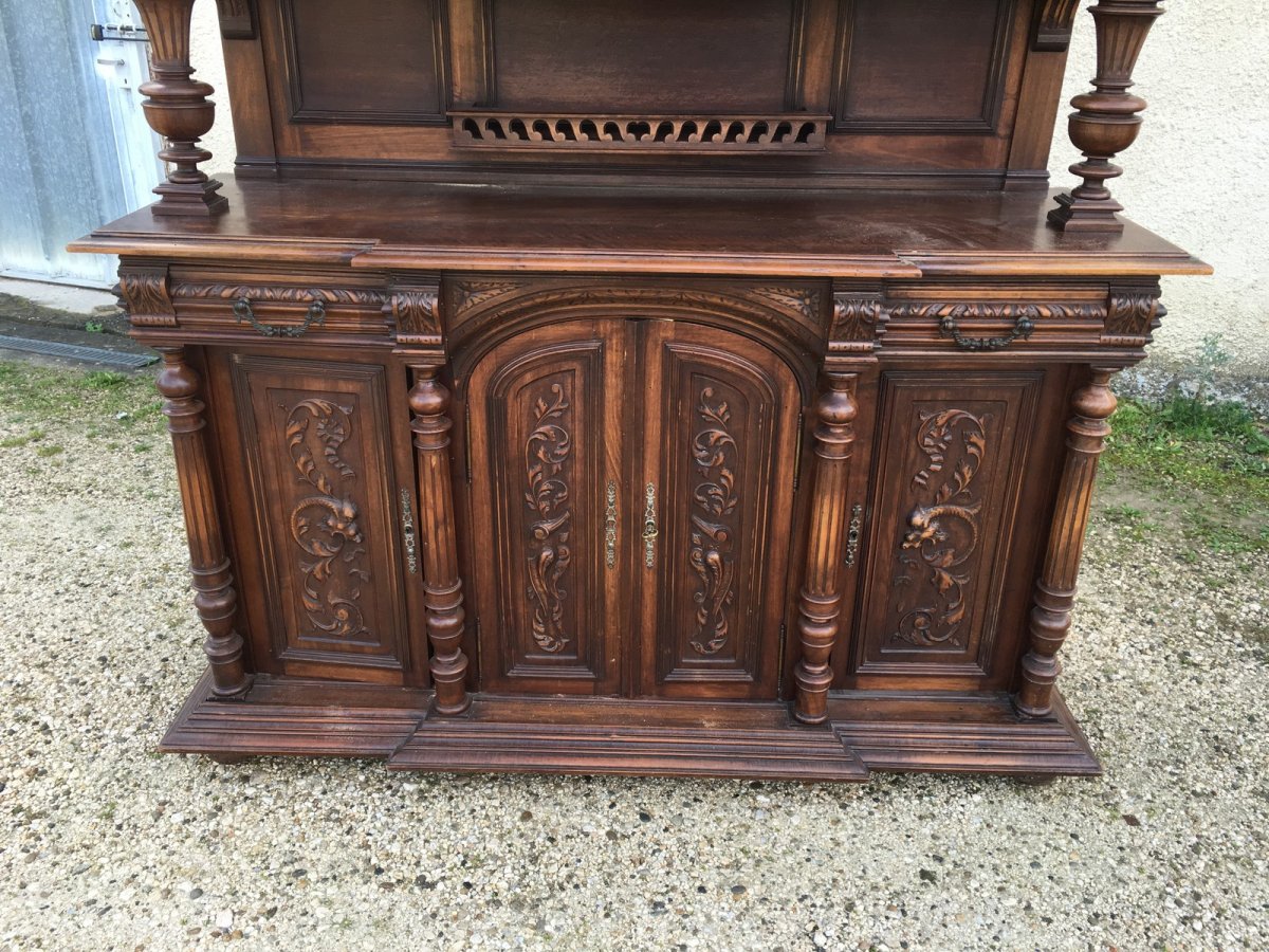 Буфет 19 век дуб