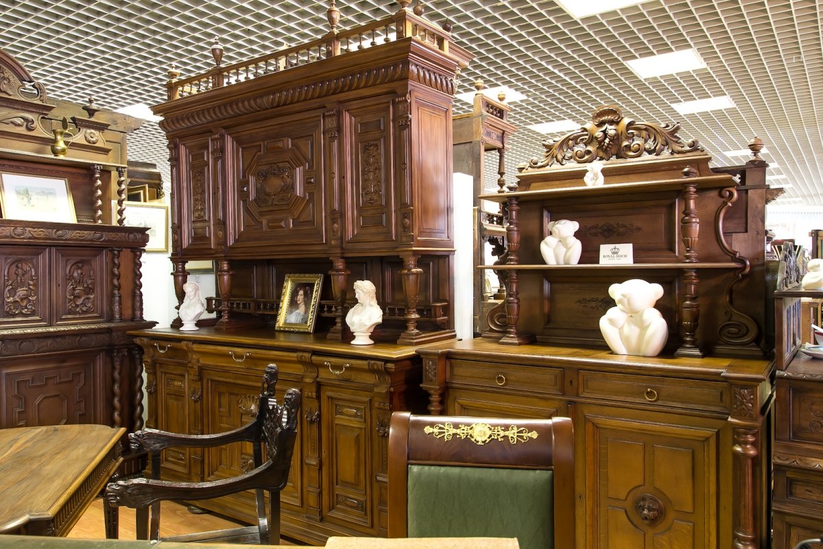 Буль витрина XIX век