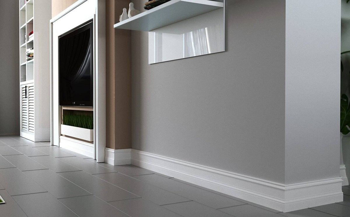 Плинтус для минималистического интерьера