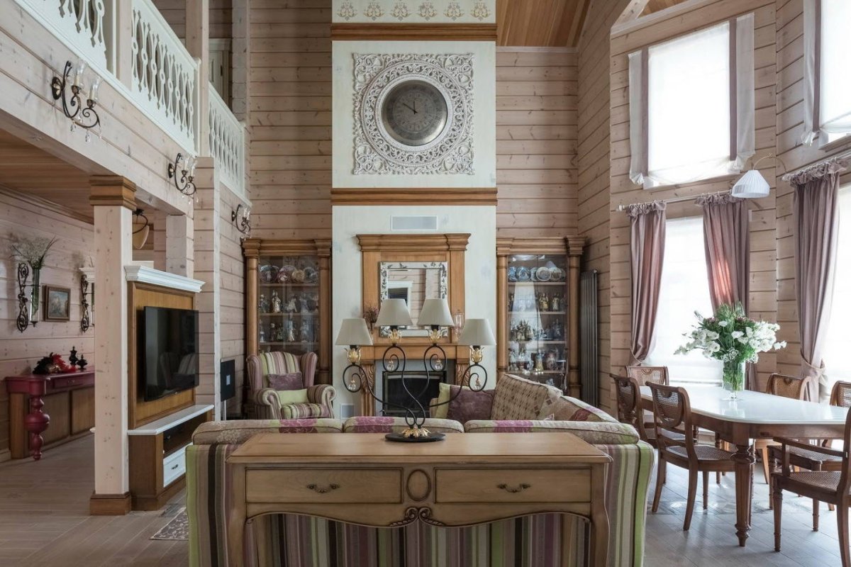 Дом Honka в стиле русской усадьбы XIX века