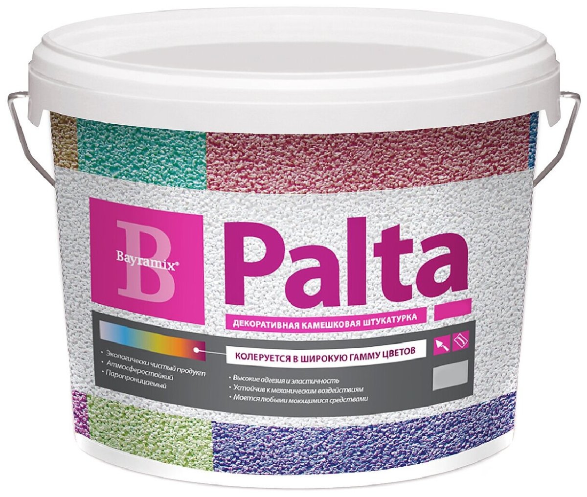 Байрамикс мраморная штукатурка