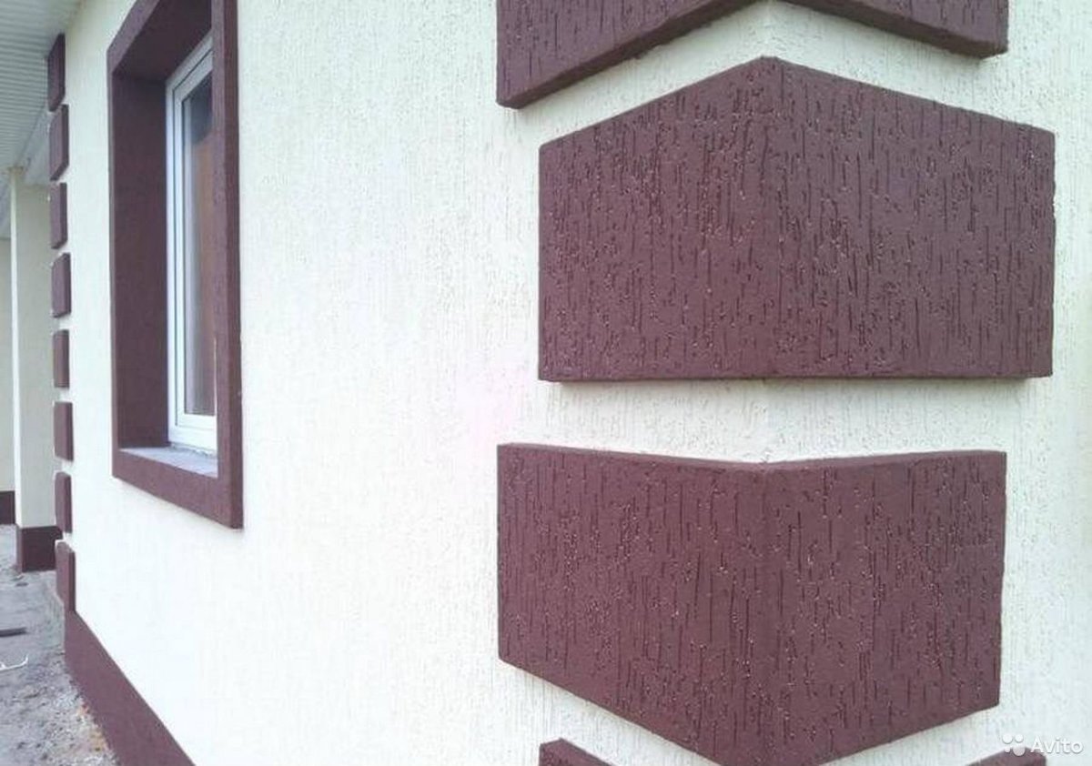 Термопанель с мраморной крошкой фасад