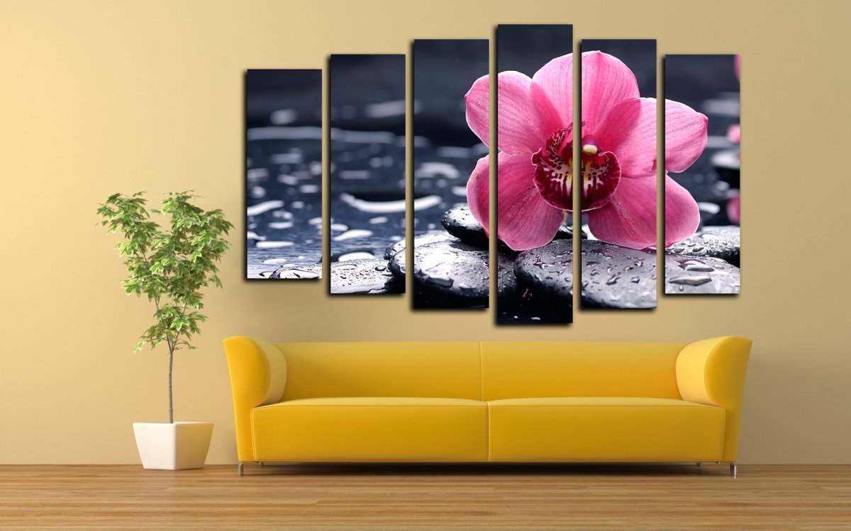 Триптих в интерьере