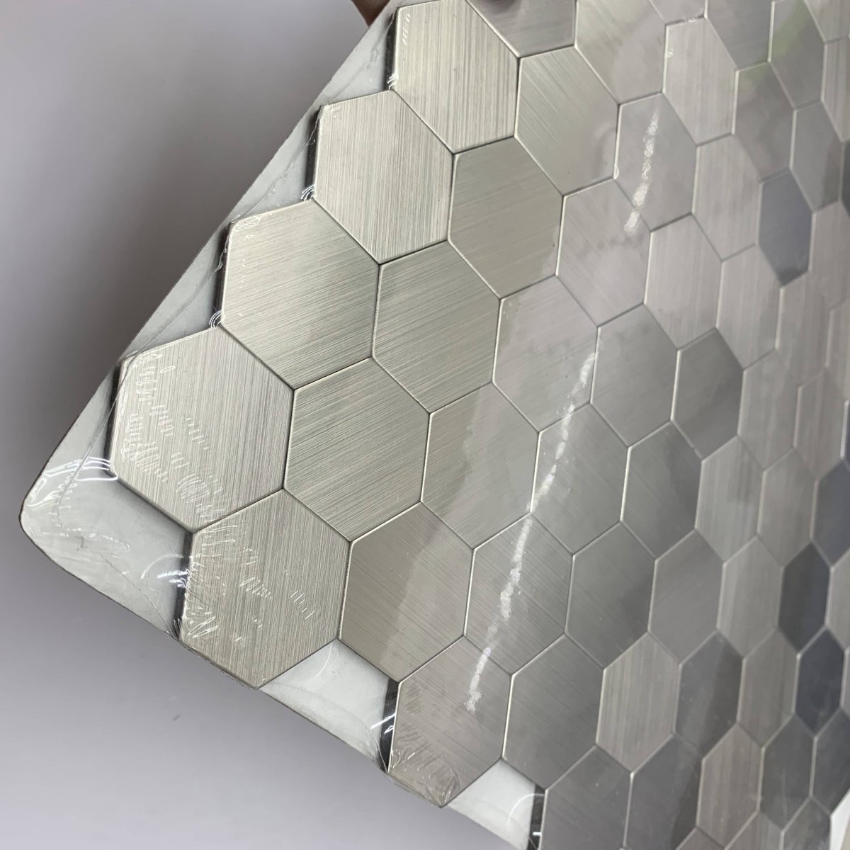 Металлическая мозаика на фартук