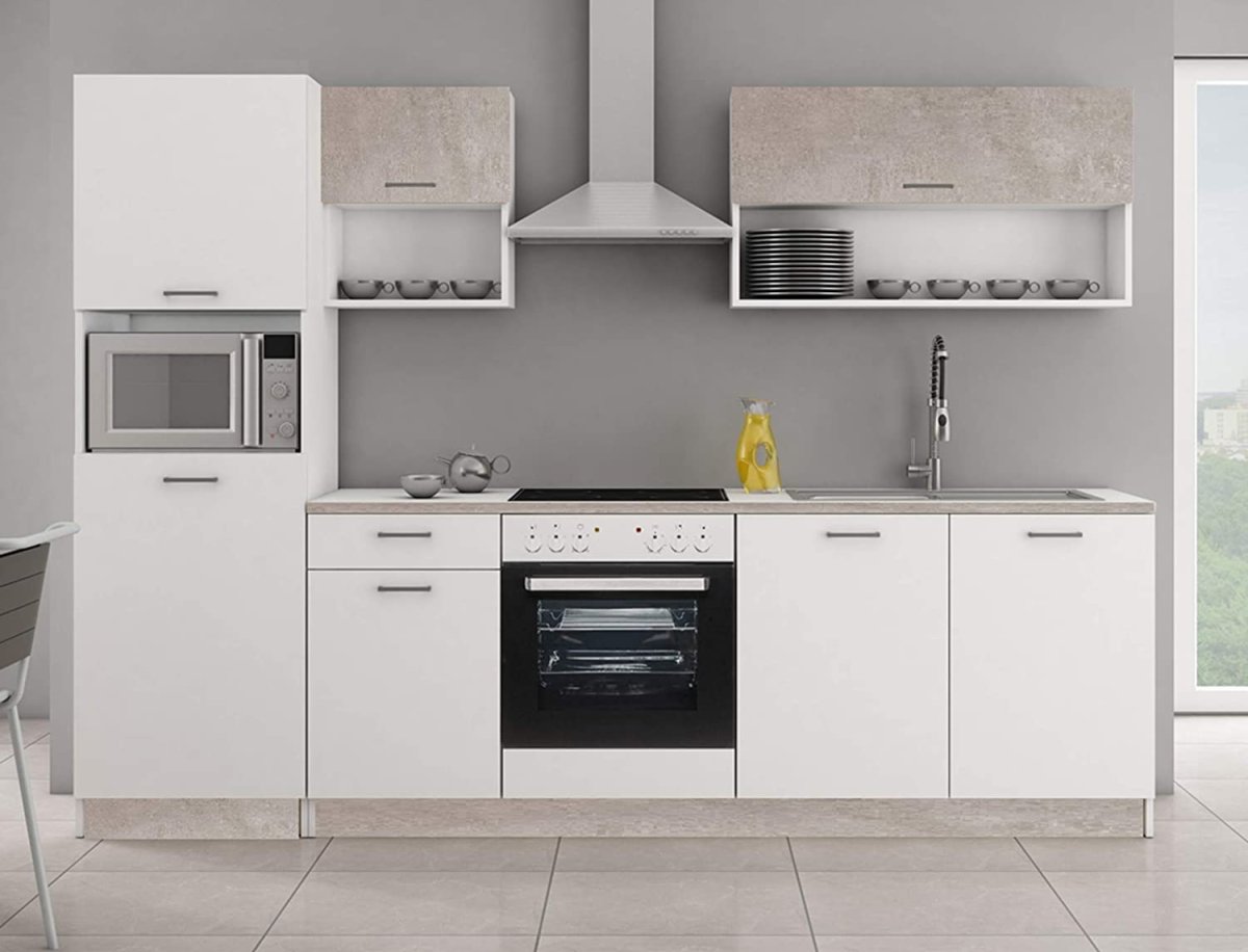 Кухня олива сиреневый металлик