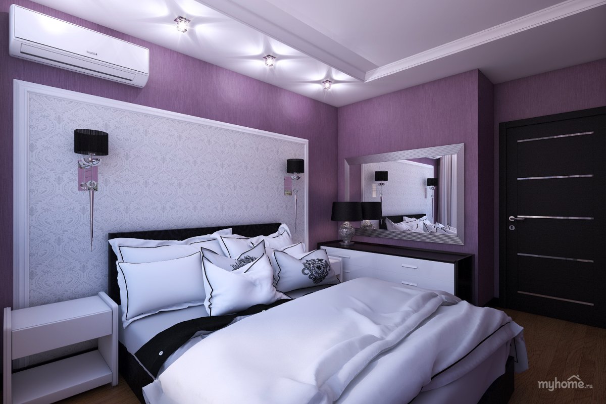 Интерьер спальни для супругов