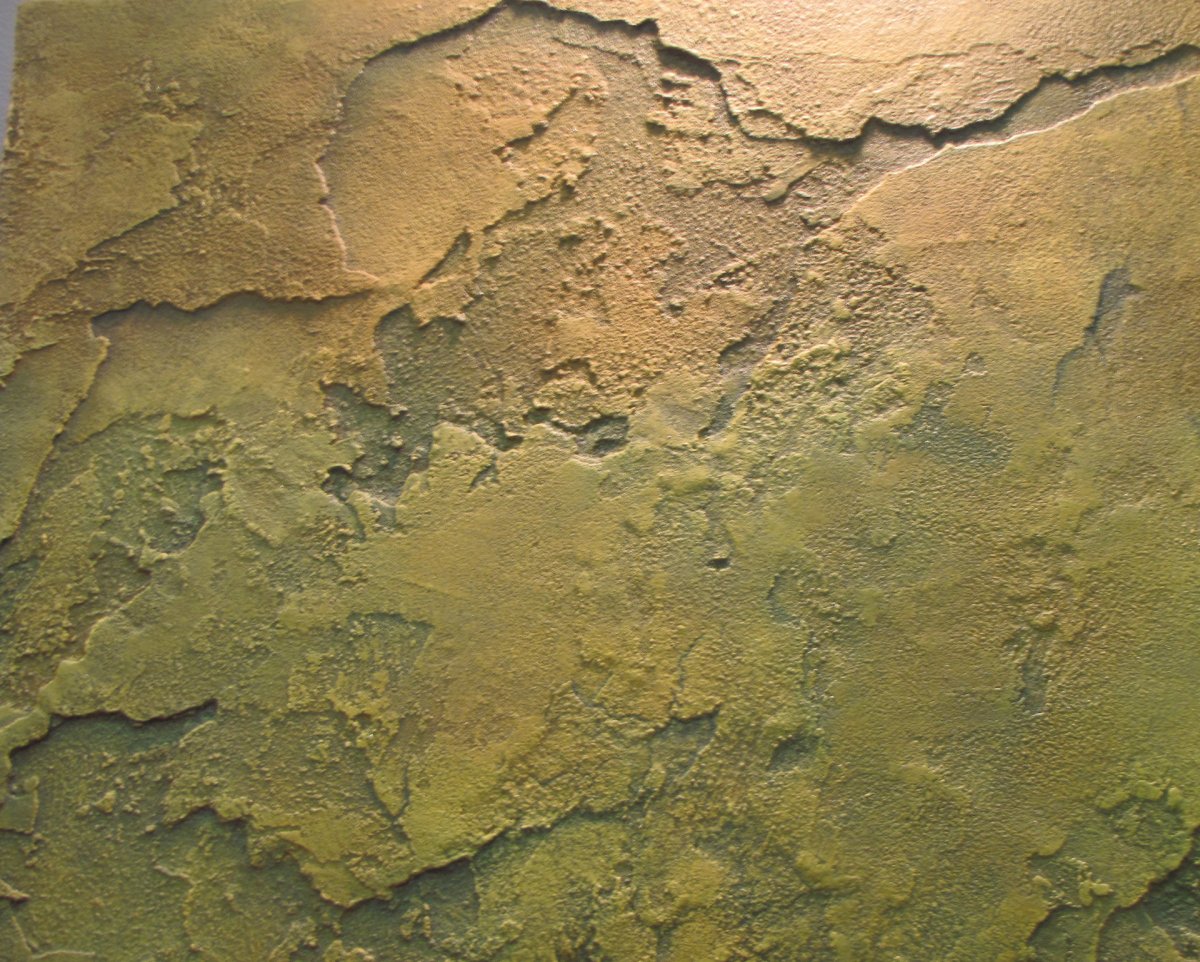 Декоративная штукатурка с тюлью