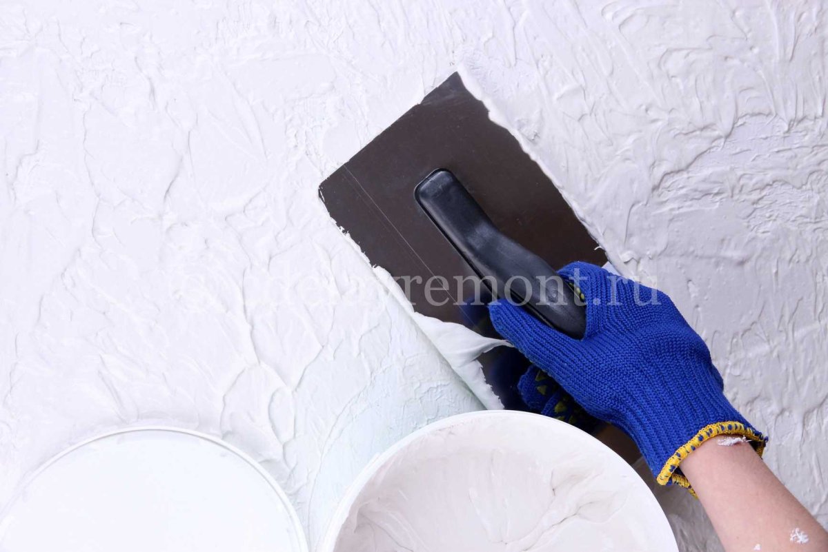 Шпатель для декоративной штукатурки