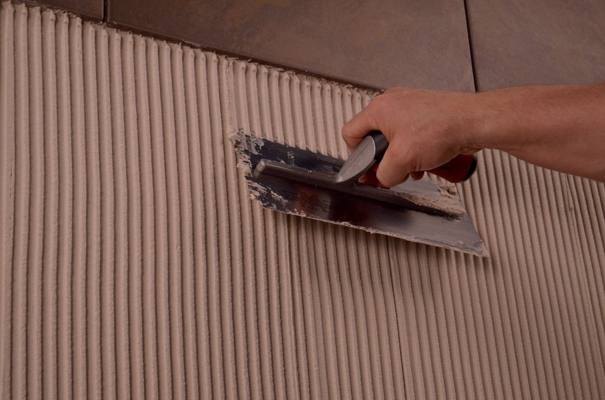 Штукатурка под гребенку