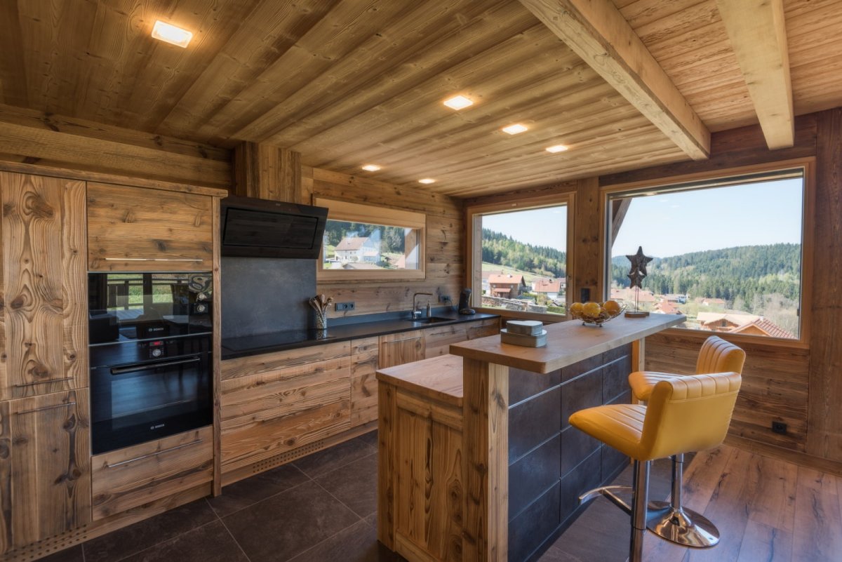 Альпийское Шале кухня