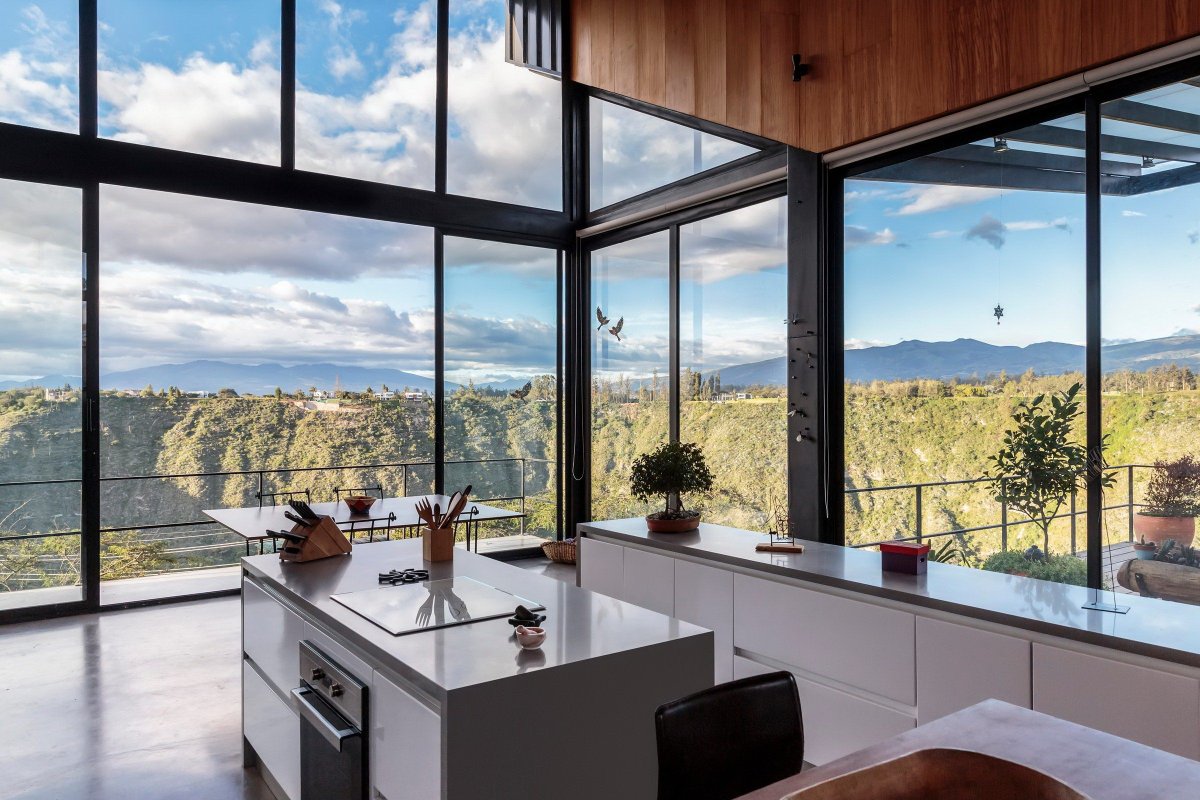 Дом с видом на горы