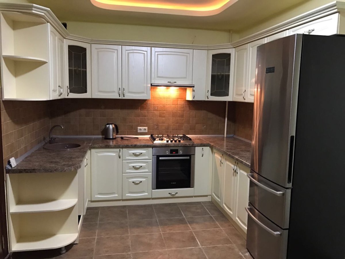 Кухня в пастельных тонах