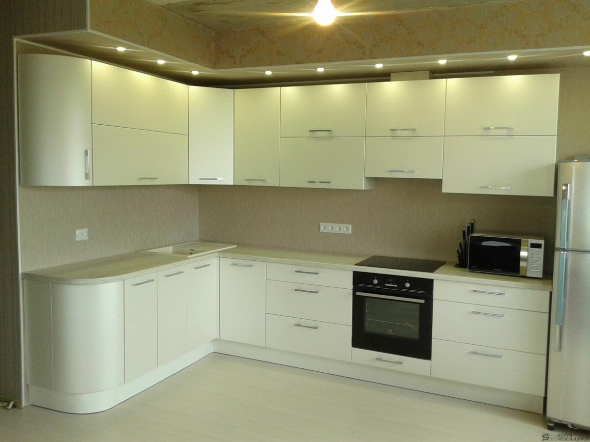Белая кухня Неоклассика икеа