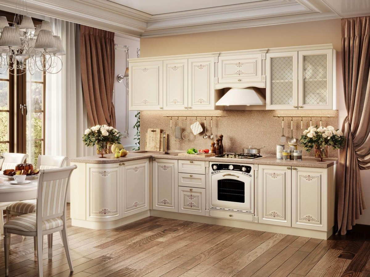 Маленькие светлые кухни