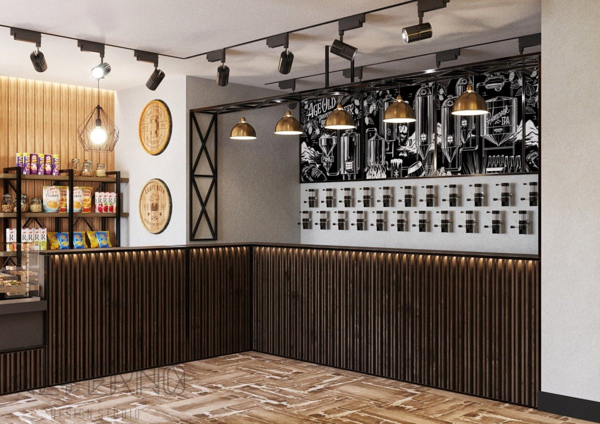Декор для пивного магазина